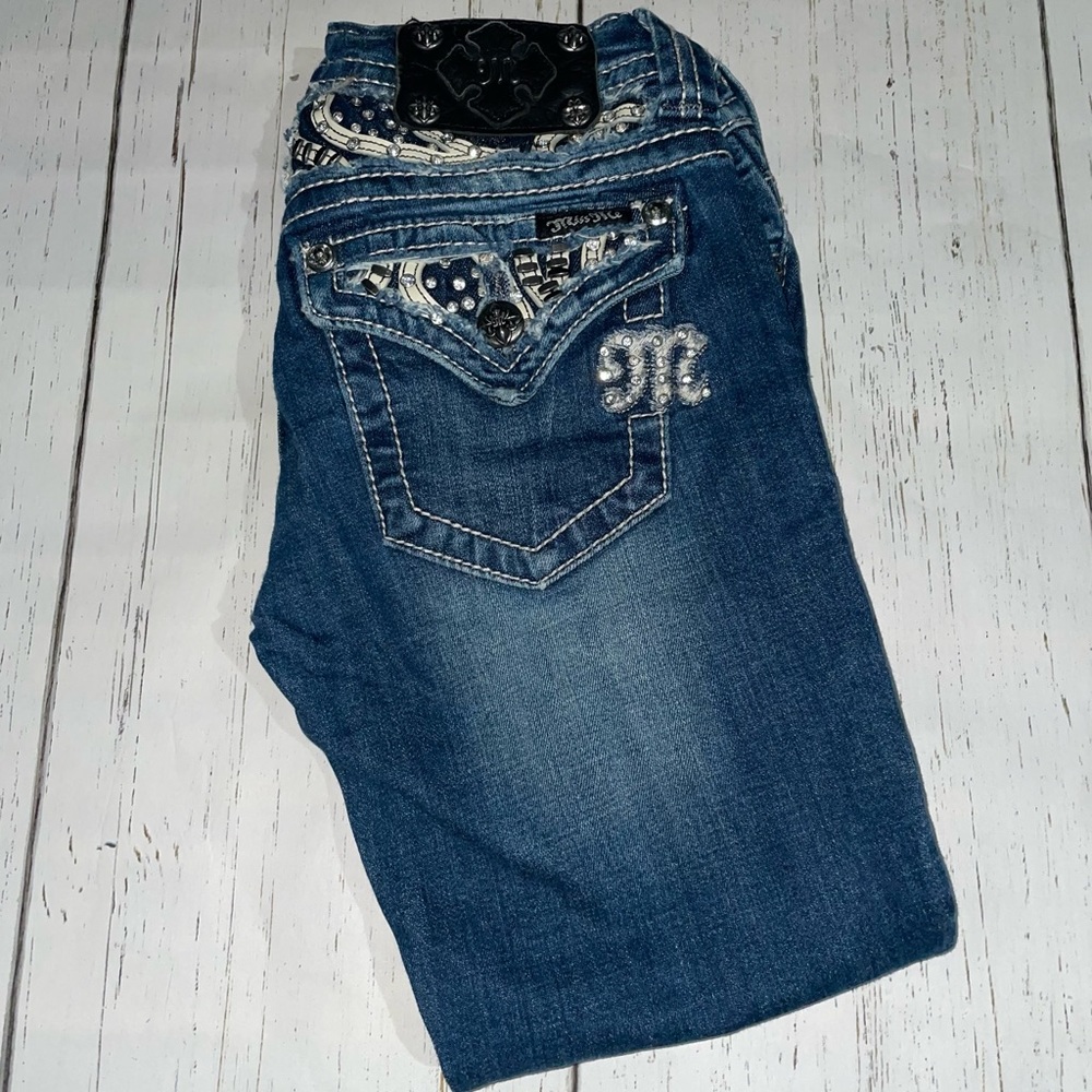 Miss Me Jeans Capri Size 24 Stretch